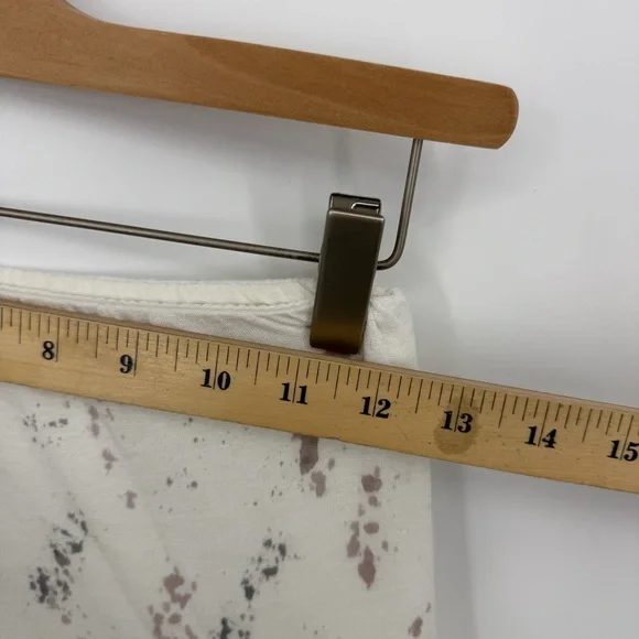 Lola Made In Italy Silk Blend Water Color Lightweight Maxi Skirt sz M pink white - Picture 9 of 9